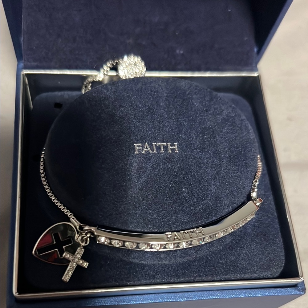 Adjustable Faith bracelet